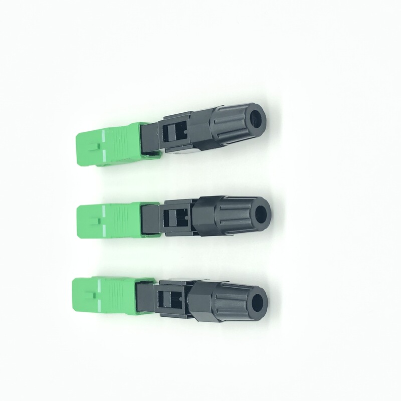 Embedded SC\APC Optical Fiber Quick Connector Cold Connector SC Cold Connector Special for Radio and Television