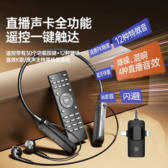 新型O20無線生放送設備イヤホンサウンドカードマイクbluetooth伴奏歌ノイズ低減マイクキャスター用