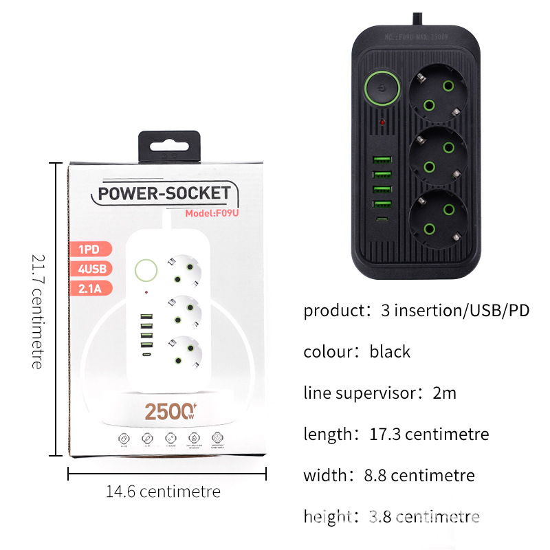 Fabricante doméstico USB TYPE-C teléfono móvil cargador estándar europeo enchufe de conector estándar europeo