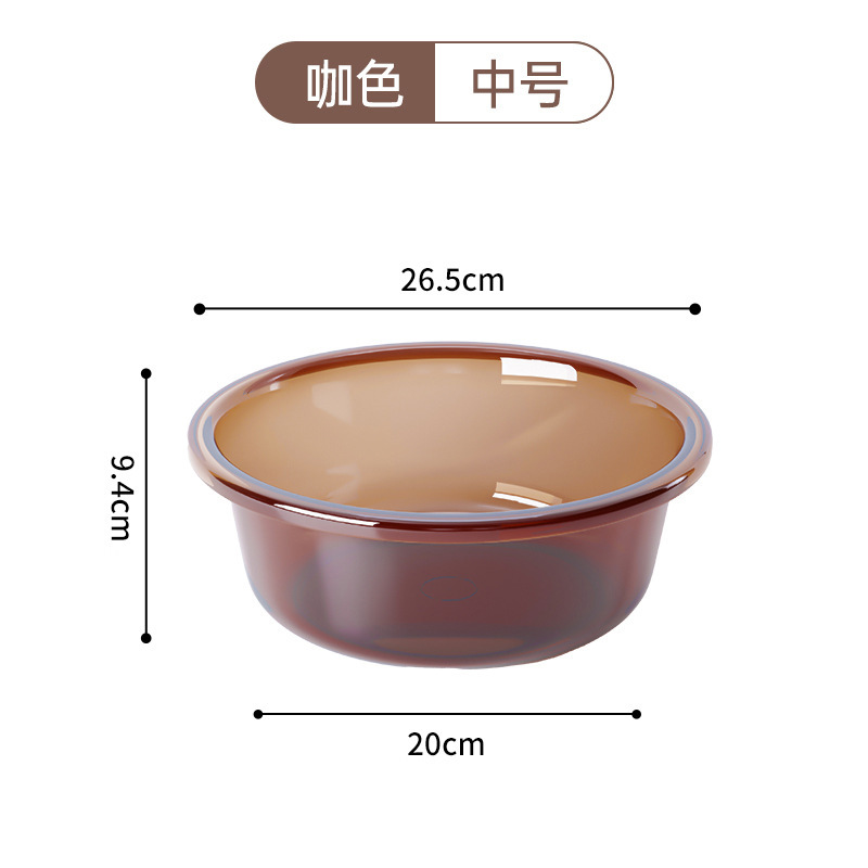 브라운 M사이즈 8802 [폭 26.5/20CM*높이 9.4CM]