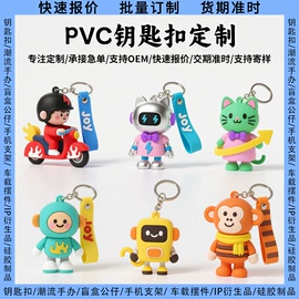 钥匙扣及钥匙扣配件;搪胶公仔;钥匙扣