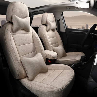 Volkswagen Tanyue beşyerlik SUV üçün kətan oturacaq üzlüyü, dörd fəsil