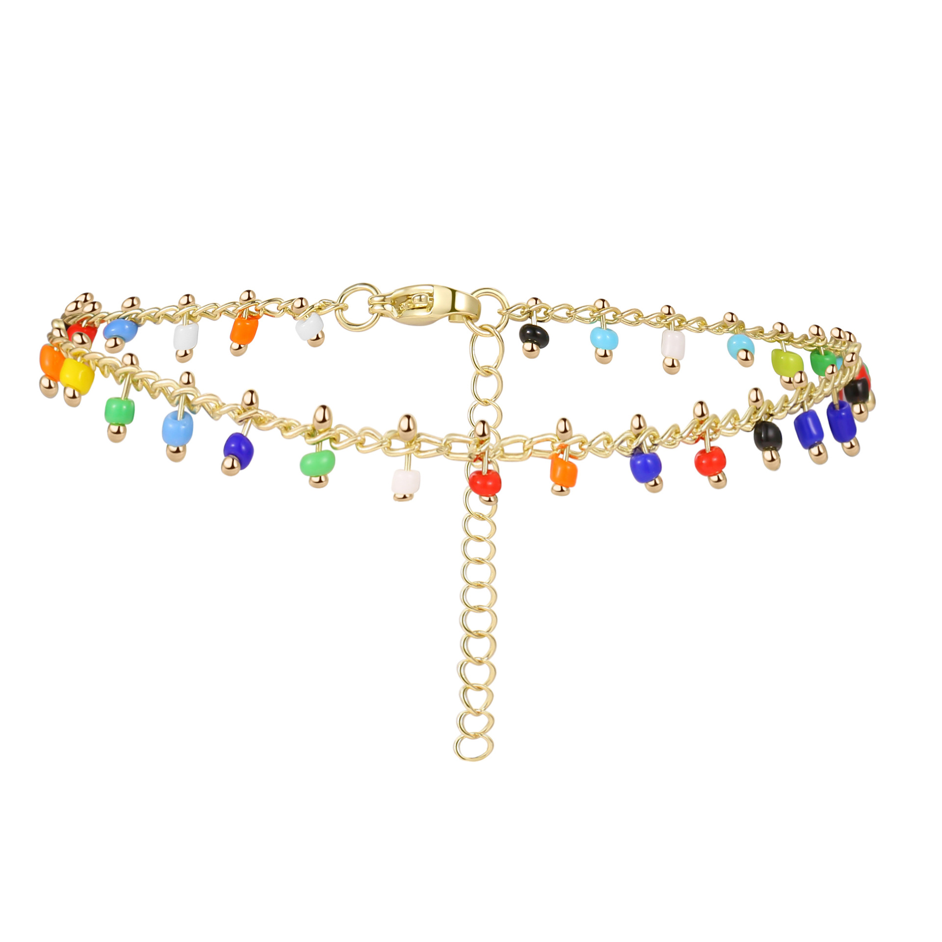 Retro Devilu0027S Eye Moon Flower Copper Bracelets