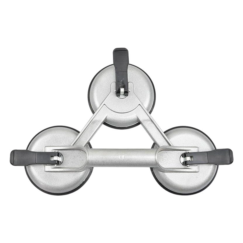 Стеклянная присоска Сильный вакуум с тремя когтями Большая плитка на присоске Сверхмощный всасывающий экстрактор Мраморная наклейка Держатель для напольной плитки