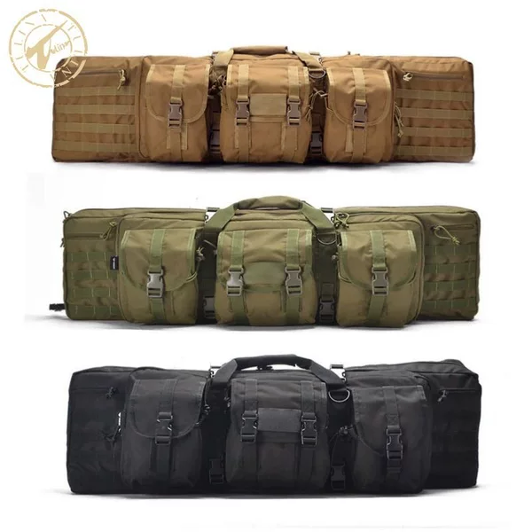 Cross-Border Tactical Gun Bag, Outdoor Sports Launcher Storage Bag, 1m Backpack, 136 Multi-Functional Fishing Gear Bag