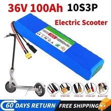 電動滑板車10S3P 36V 100Ah可充電鋰電池組500W功率內置BMS電池