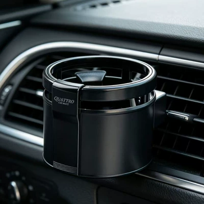 Car water cup holder multifunctional Car cup holder/beverage holder - black