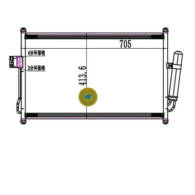 94770907 CT5057D, Kondisioner radiatoru