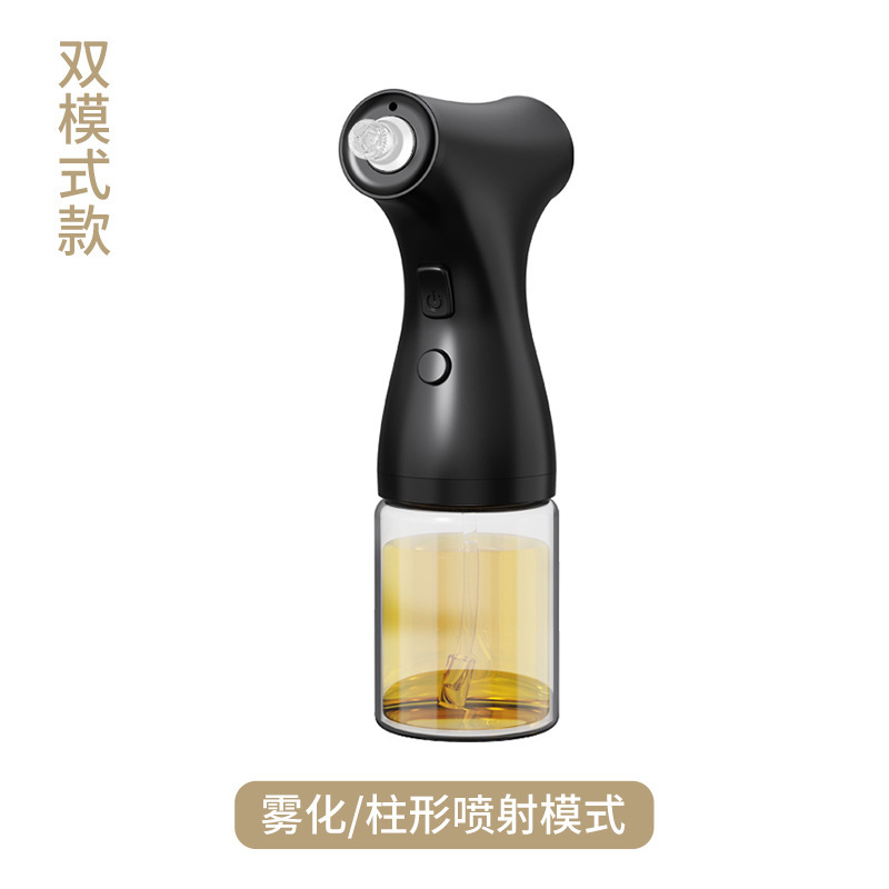 オイルスプレーボトルスプレーと注ぐ両用キッチン家庭用スプレー食品グレードの調味料ボトル醤油酢油空ボトルオイルスプレーボトル|undefined