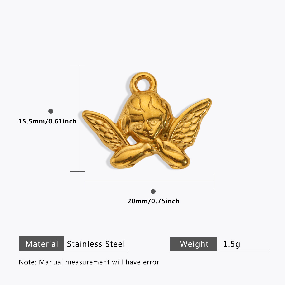 11g Weight Pendant Jewelry Making Type Charms Classification 5 PCS/Package Quantity 304 Stainless Steel Material Geometric, Heart Shape, Lock Pattern All Seasons Season Plating Design Simple Style, Classic Style Style 5 PCS/Package 304 Stainless Steel Geometric Heart Shape Lock Pendant Charms 6