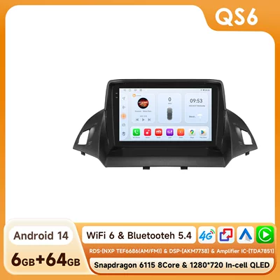 DVD Navigation – Android DVD Navigation GPS - 664g-wifi4g-version-6115-carplay-eight-core-9-inch-for-ford-maverick