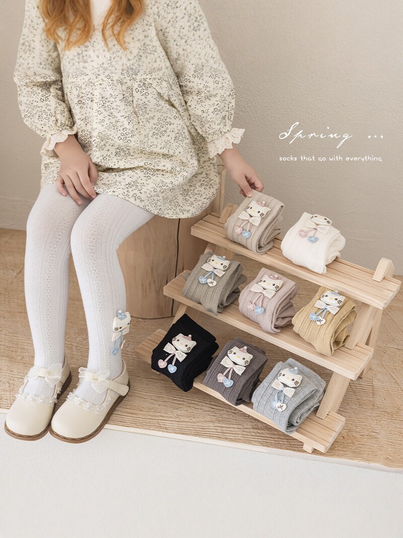 Autumn children's cartoon tights