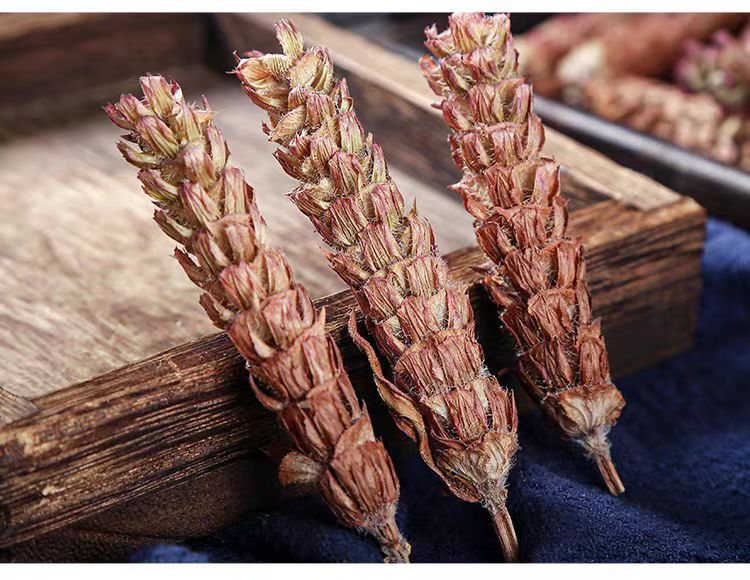 Xia Ku Cao (Prunella vulgaris) — Dried Prunella Spike, 500g Henan White-Hair Variety preparation