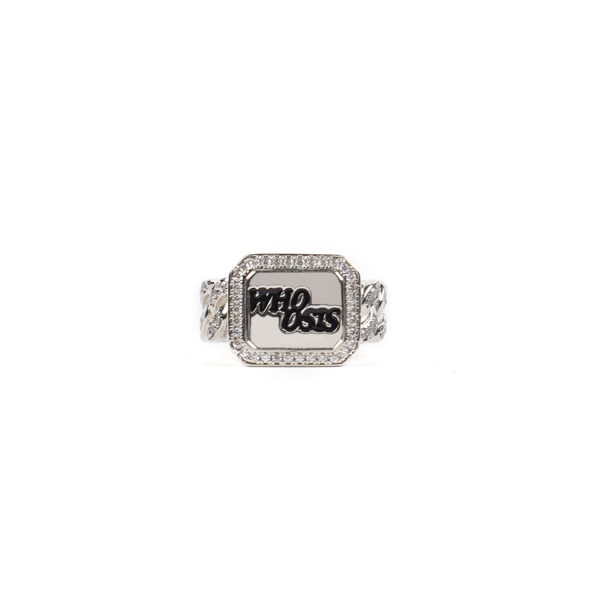 Classic Logo Cuban Chain Ring For Men And Couples Trendy Style_voghion.com
