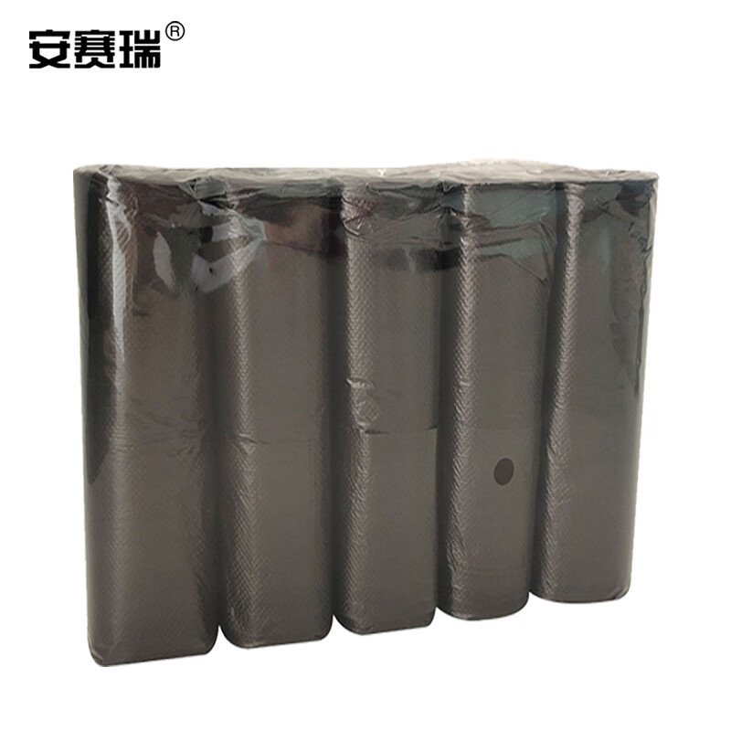 安赛瑞 手提式垃圾袋 黑色 7F00311 5卷/包