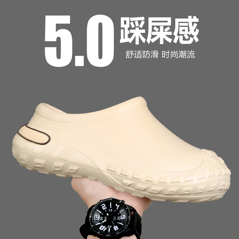 Zapatos de algodón simples para hombre nuevo tacón de bolso fondo suave impermeable antideslizante cálido pareja todo fósforo zapatillas de fondo de neumáticos al aire libre invierno