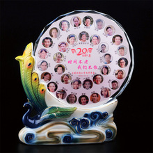 男女同学毕业聚会相框摆台定制教师节送老师的谢师奖牌毕业纪念品