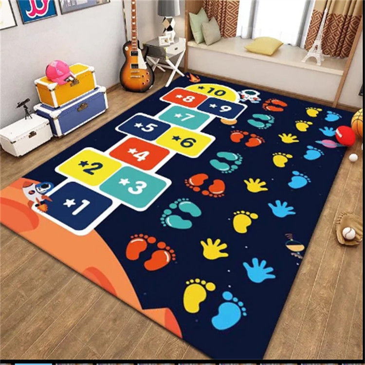 Bedroom Carpet Floor Mat Bedside Blanket Simple Home Cartoon Living Room Coffee Table Sofa Mat Tatami Bed Front Carpet