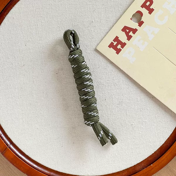 Military Green-Braided Rope Shoe Hanger