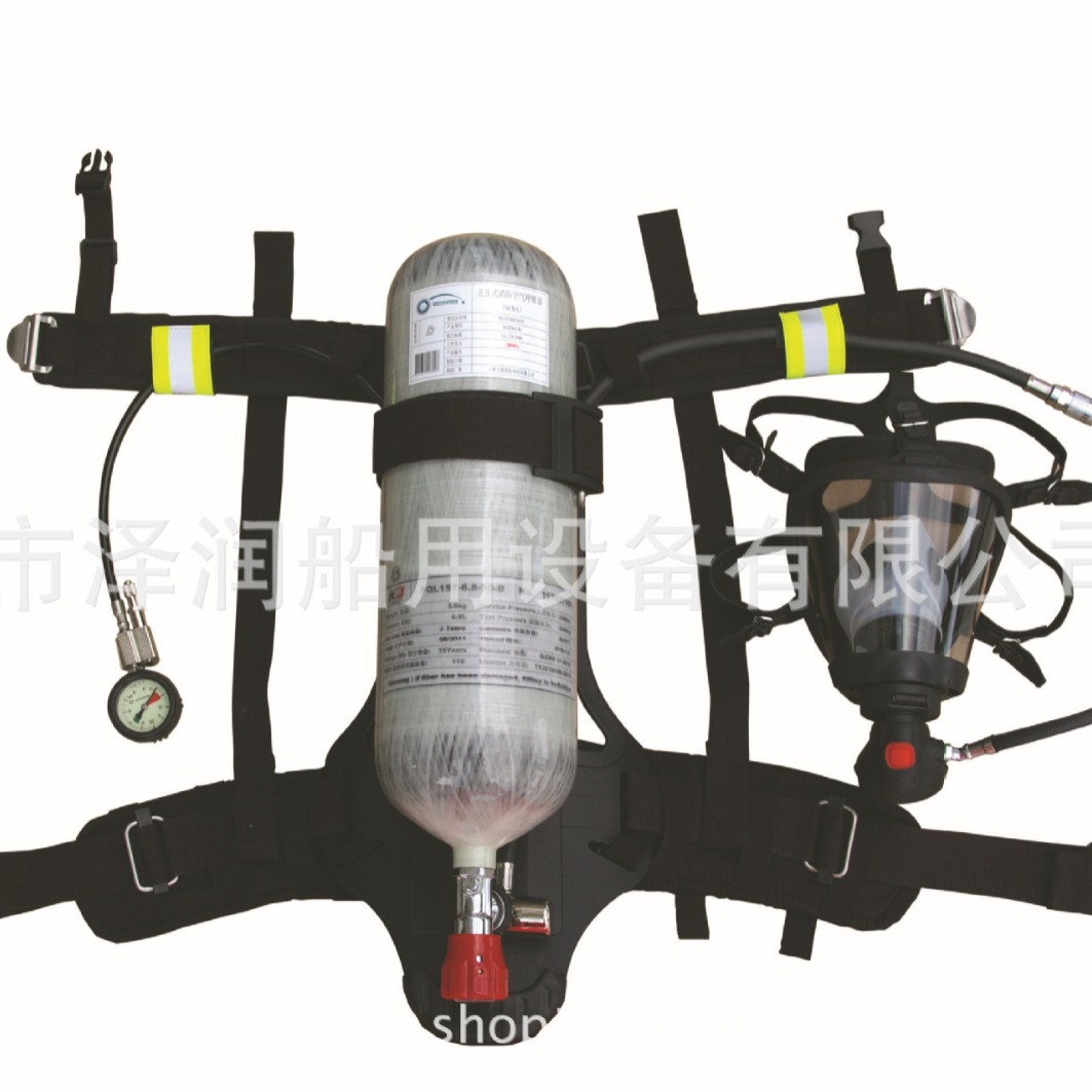 船用RHZKF-6.8/30国产碳纤维瓶正压式空气呼吸器 消防空气呼吸器