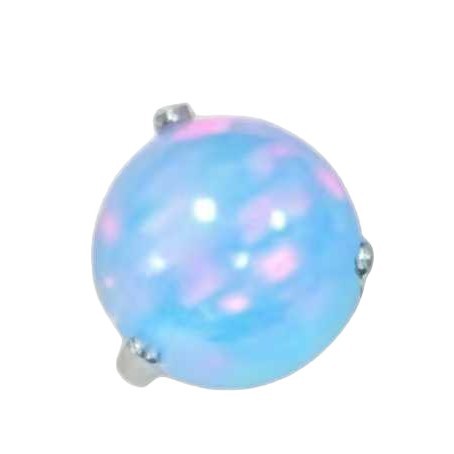 Labret piercing jewelry detail image