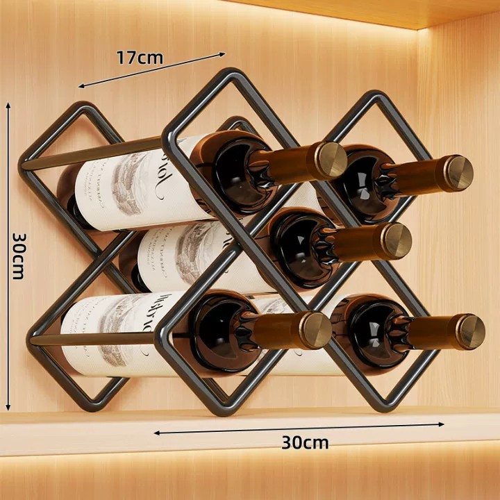 Soporte Colgante para Copas de Vino