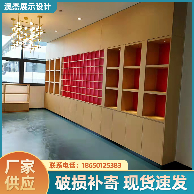 厦门产品货架展柜靠墙柜 陶瓷珠宝展柜靠墙柜 整店造型设计装修