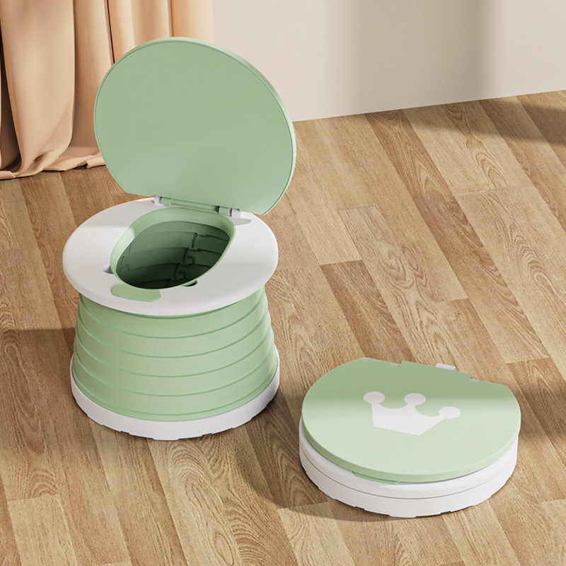 Children Go Out Portable Foldableing Small Toilet Male and Female Baby Car Toilet Travel Potty Urinal Can Be Shipped on Behalf of Others