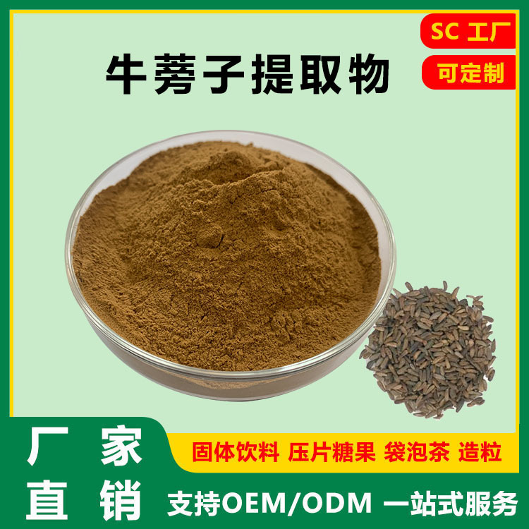 牛蒡子提取物 牛蒡子粉 水溶性 牛蒡提取物 慈缘生物 厂家直销