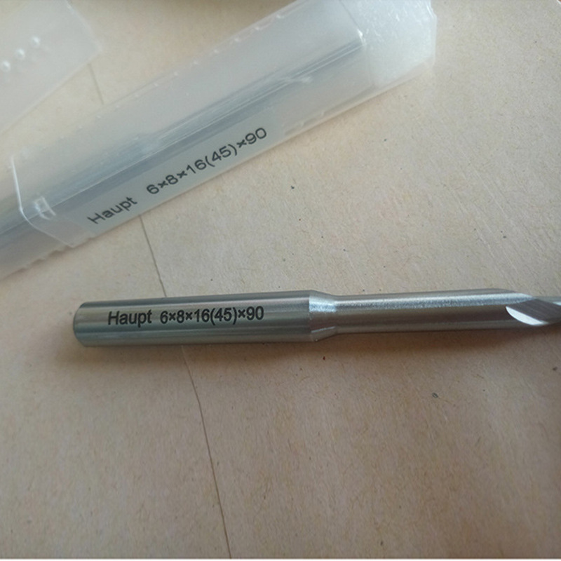 铝合金铣刀单刃铣刀HAUPT铣刀4/6*8*16（45）*90进口金丰利铣刀