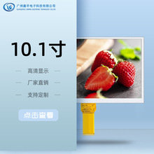 10.1寸 TFT液晶屏分辨率1024x600大尺寸LCD显示屏 40pin引脚彩色