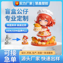PVC盲盒手办注塑卡通动漫玩偶软胶公仔娃娃 企业文创礼品潮玩定制