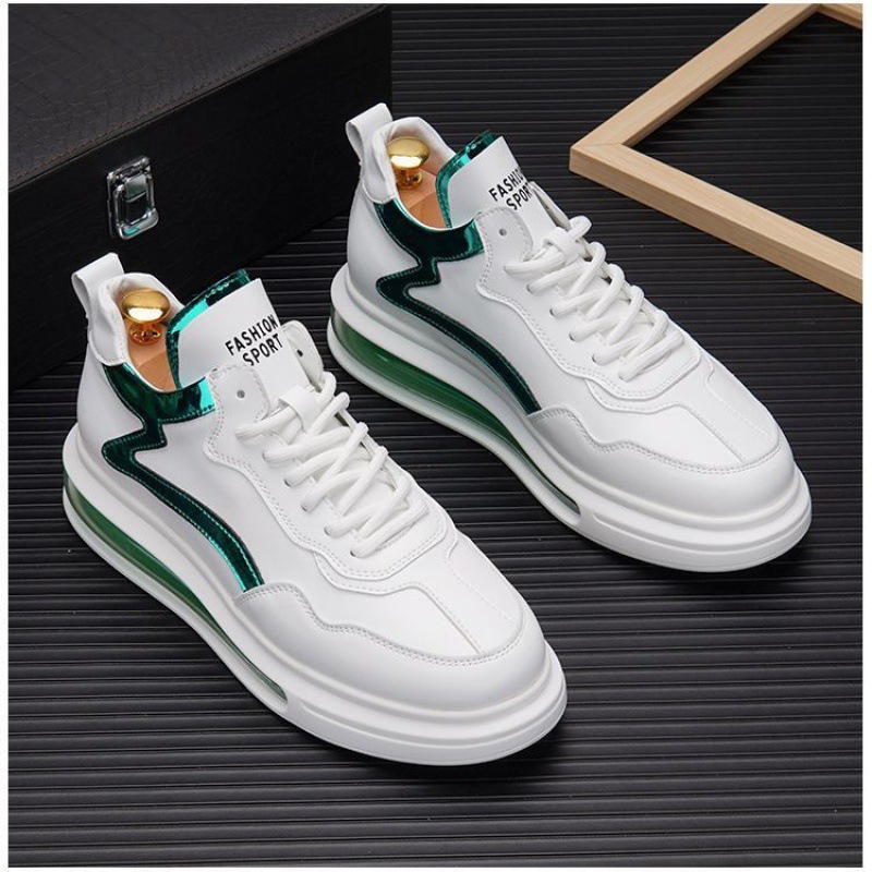 Chaussures décontractées homme à semelle épaisse et coussin_voghion.com