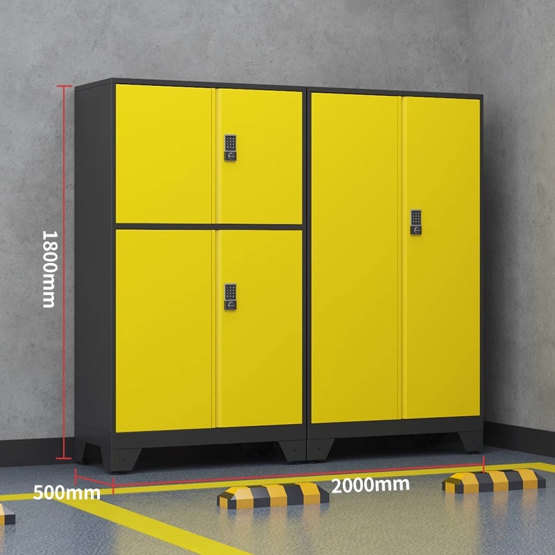 车位储物柜密码锁地下室车位柜防潮地库加厚收纳柜车间加厚工具柜