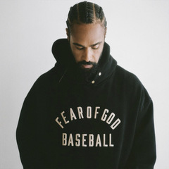冬のファッションブランドのパーカーfog第7四半期のメインラインbaseballアルファベットのパーカー
