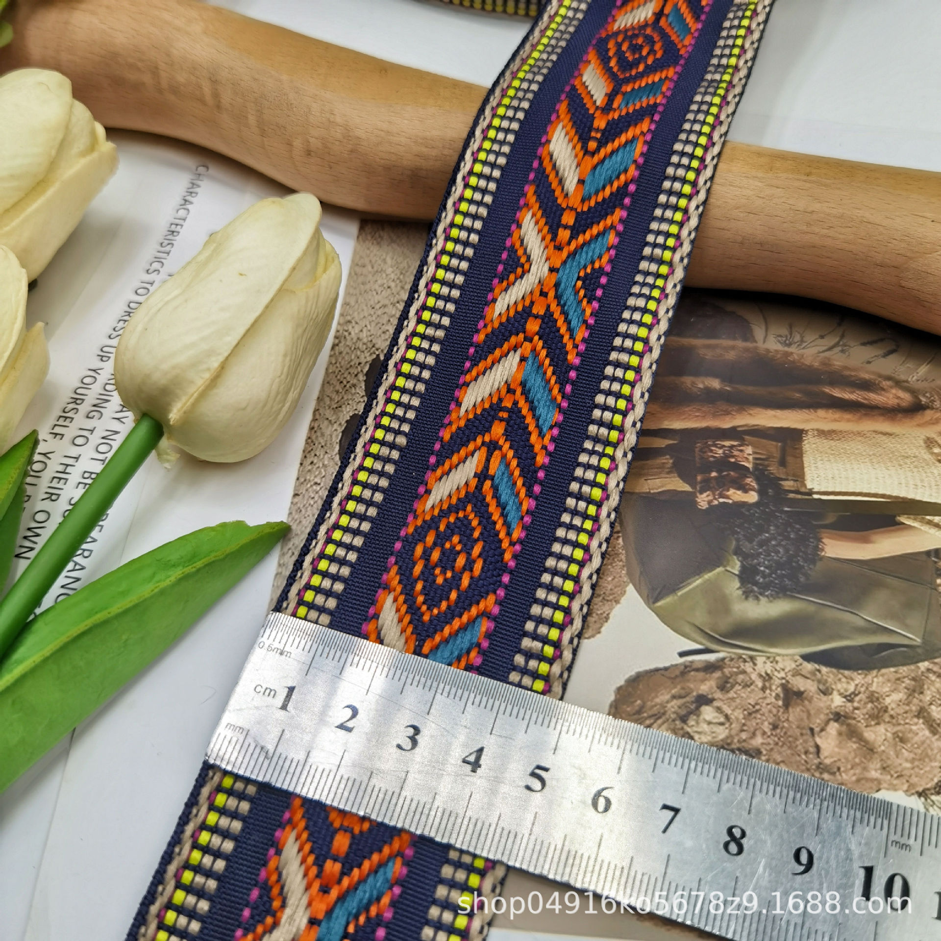 民族风提花织带花边辅料田园风民族特色窗帘服饰蕾丝手工配件配饰