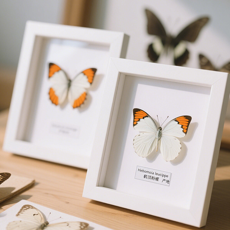 Hollow Butterfly Photo Frame DIY Material Display Stand 8inch 10inch Save Three-Dimensional Handmade Gift Specimen Birthday Kindergarten