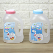 透明塑料PP大号容量凉冷水壶奶茶果汁家用热水扎壶耐摔耐高温3升L