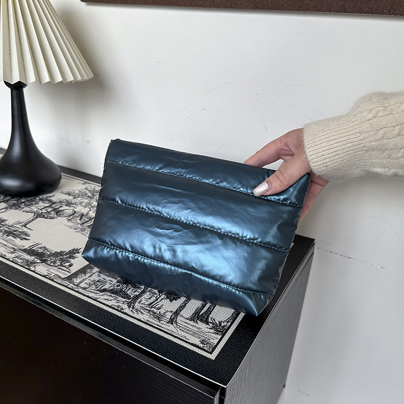 Bolso Tote de Algodón de Gran Capacidad, Otoño 2025, Nuevo, Transfronterizo, Moderno, Simple, Tipo Clutch, Bolso de Hombro, Venta al Por Mayor