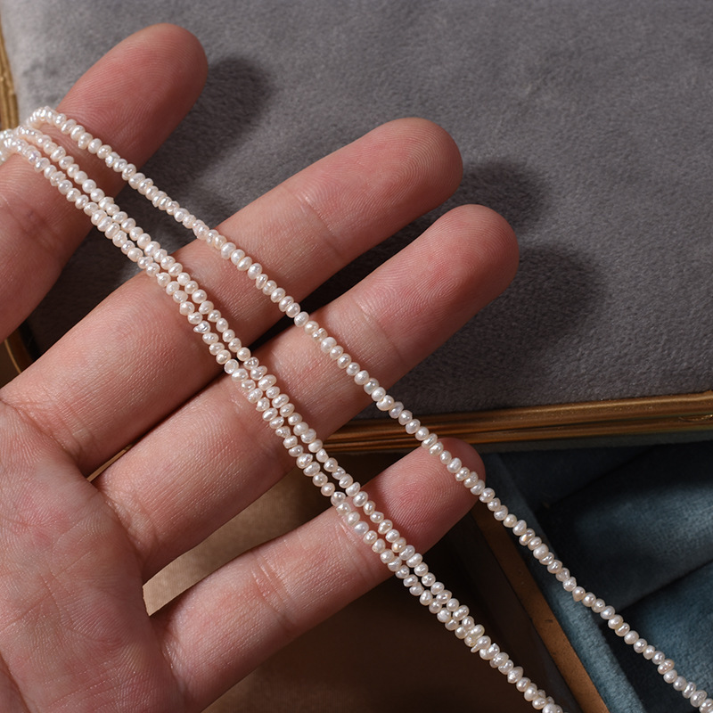 Fashion Solid Color Pearl Beaded Necklace 1 Piece