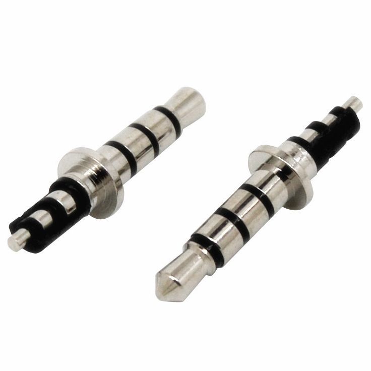 DC3.5 四级6.0 耳机插头 公头6.0盘厚 耳机音频 插头