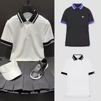 24 летних новых женских лацканов наполовину застежка рубашка POLO с короткими рукавами спортивный стиль-это просто универсальный логотип