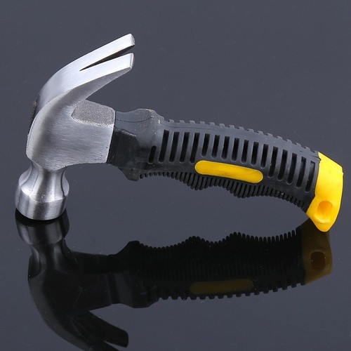 Sheep horn mini hammer iron hammer nail puller small mallet installation hammer handheld hammer multi-function escape hammer factory wholesale