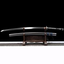 龙泉市刀剑T10烧刃Katana手工锻打日式指挥刀影宝剑冷兵器未开刃