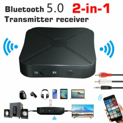 Kn3 19 bluetooth 5.0送信機受信機2 in 1 bluetoothアダプタテレビ車載スピーカーコンピュータオーディオ
