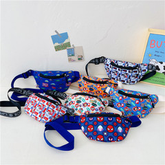 Children's Chest Bag Trendy Boy Cute Korean Style Crossbody Bag Casual Matchable Waist Bag Baby Outdoor Money Single Shoulder Bag