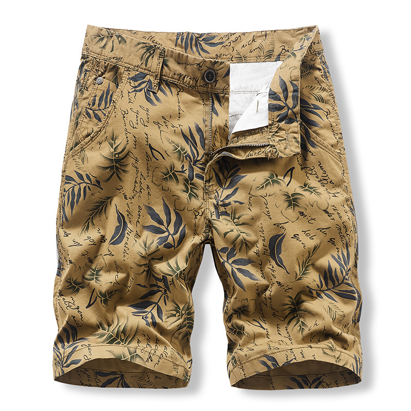 Casual Shorts Men's Summer Trendy Brand Sports Men's Trendy All-match Camouflage Crane Pants Cotton Washed Hip Pants Casual Shorts Men's Summer Trendy Brand Sports Men's Trendy All-match Camouflage Crane Pants Cotton Washed Hip Pants
