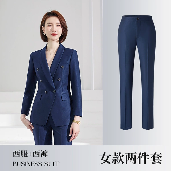 Blue jacket, trousers