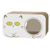 The new corrugated paper cat box cat grabbing board nest big cat nest grinding claw device does not fall off crumbs, claws, cat toys, gifted mint