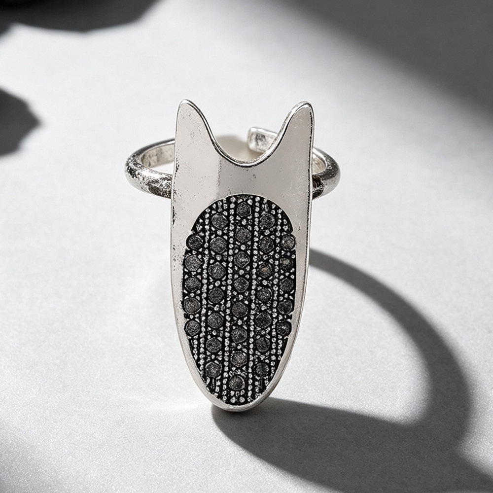 90 ancient white k + gray zirconium DZ-066